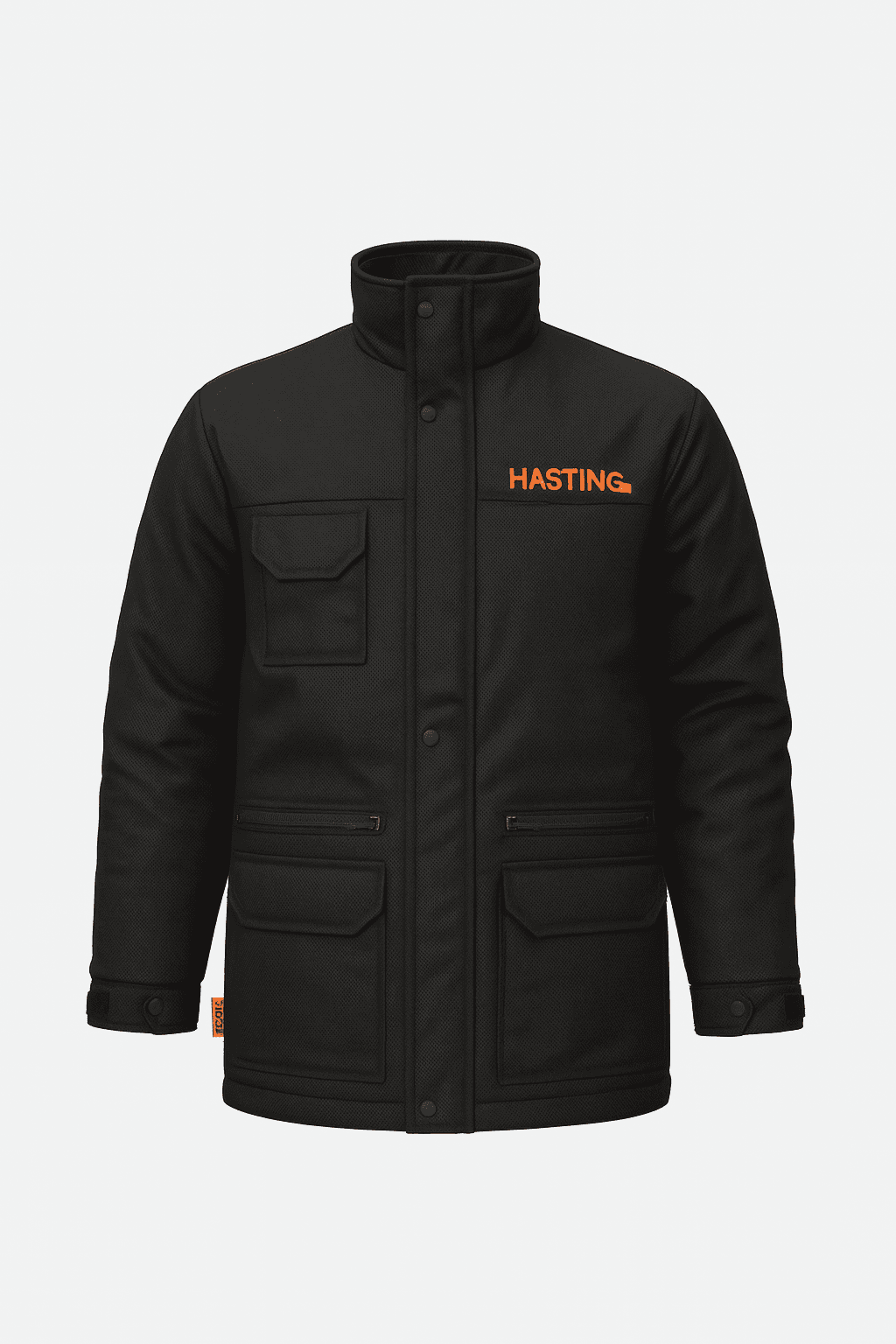 Campera corporativa Hasting con bordado personalizado